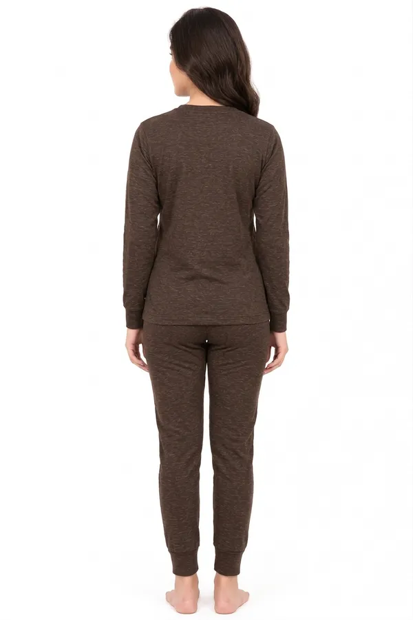 Brown_Long_Sleeve_Loungewear_Set_For_Women
