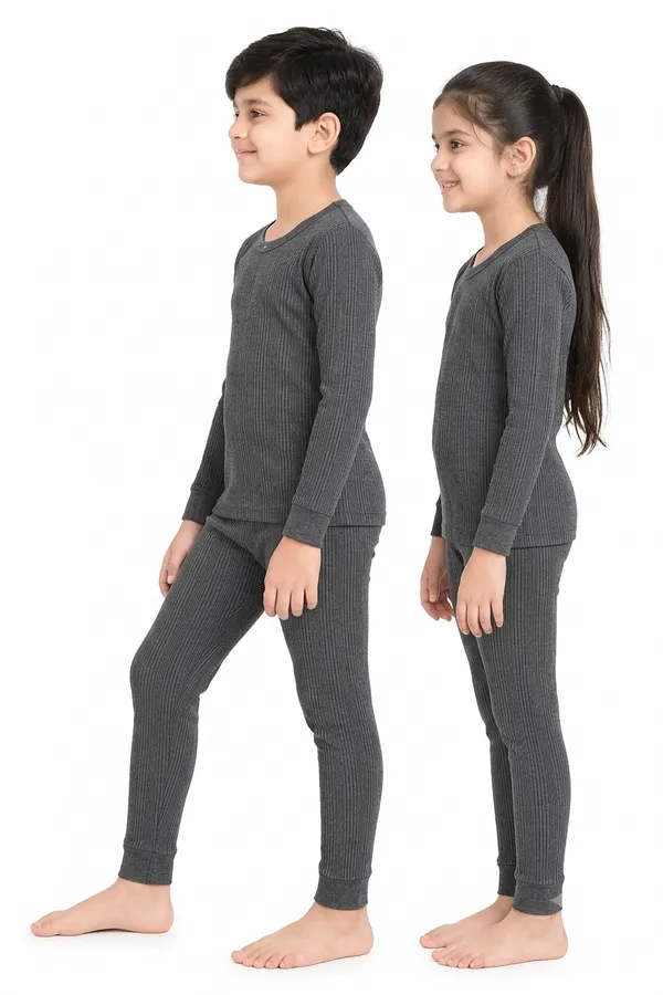 Grey_Ribbed_Full_Sleeve_Thermal_Set_for_Kids
