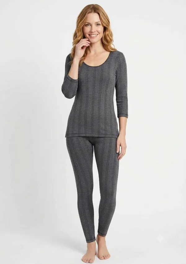 Grey_Ribbed_Slim_Fit_Lounge_Set_for_Women