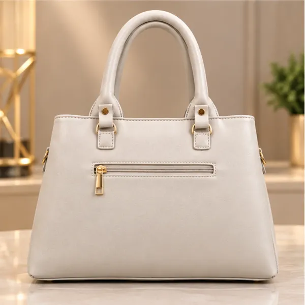 White_Structured_Handbag_For_Women