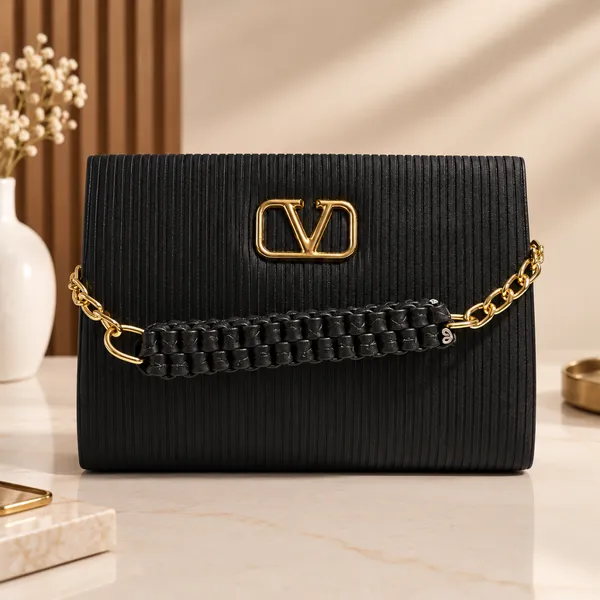 Black_Textured_Crossbody_Sling_Bag_for_Women