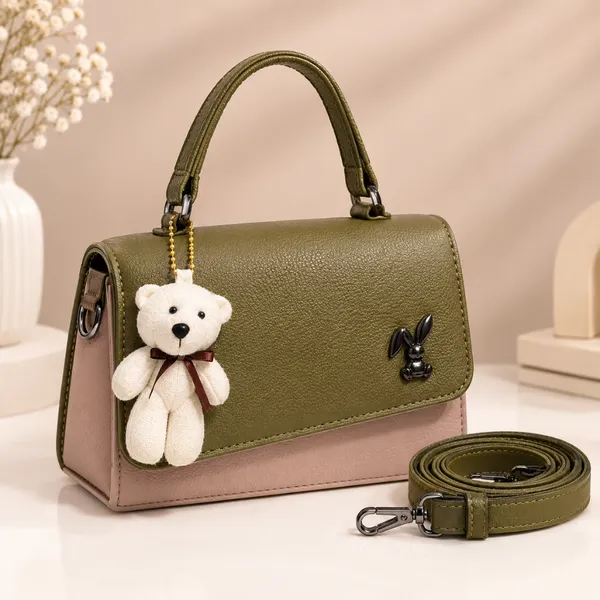 Olive_Faux_Leather_Structured_Shoulder_Bag_for_Women