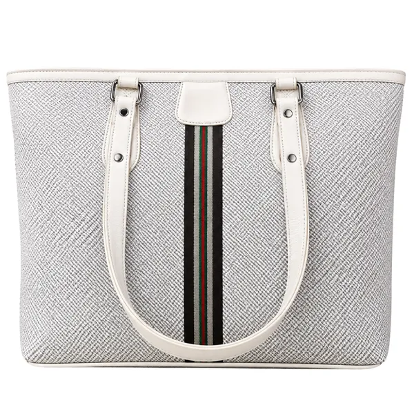 White_Textured_Tote_Bag_for_Women