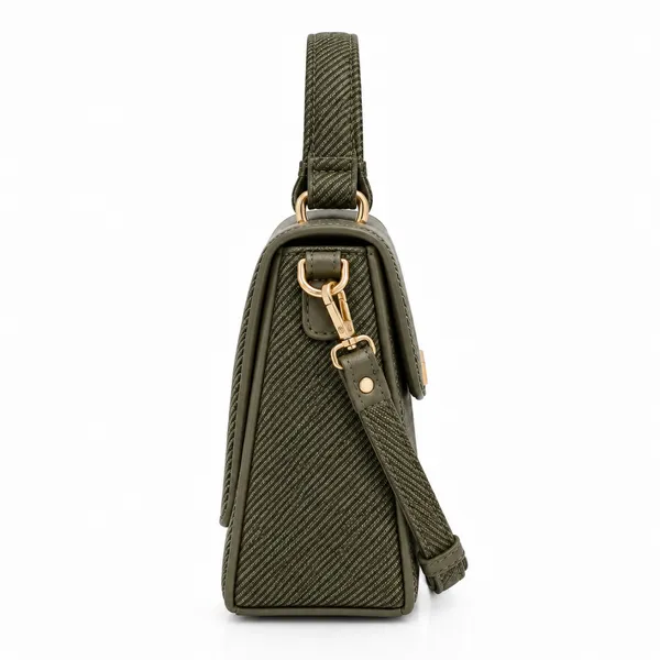 Olive_Textured_Structured_Handbag_For_Women