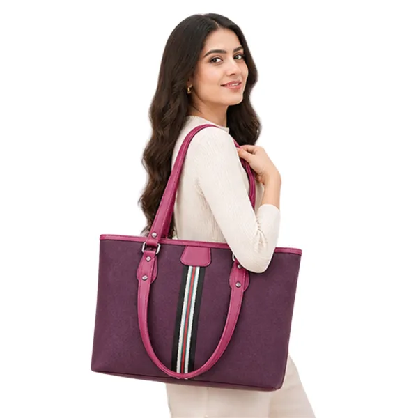 Maroon_Textured_Tote_Handbag_for_Women