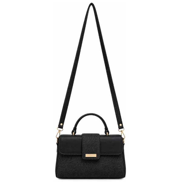 Black_Textured_Structured_Shoulder_Bag_for_Women