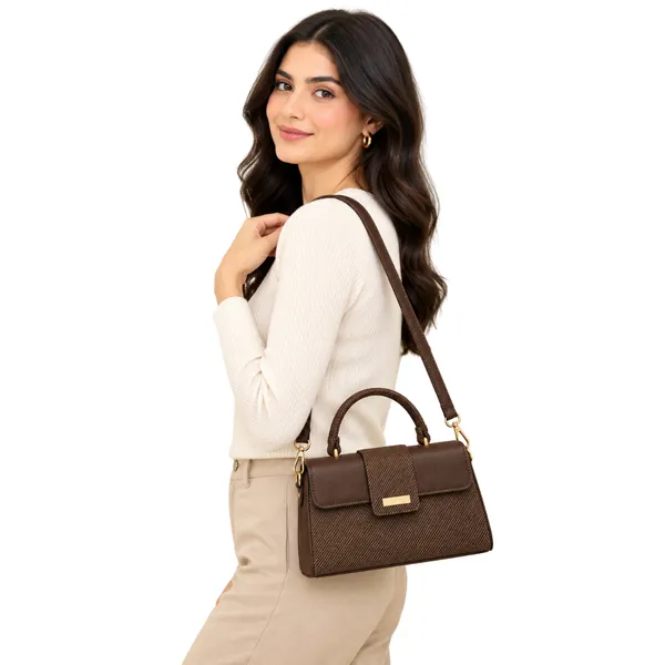 Brown_Textured_Structured_Handbag_for_Women