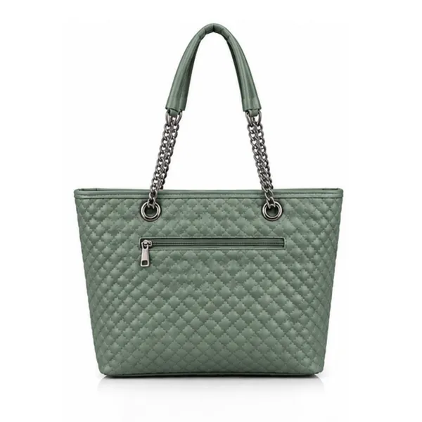 Green_Quilted_Tote_Handbag_for_Women