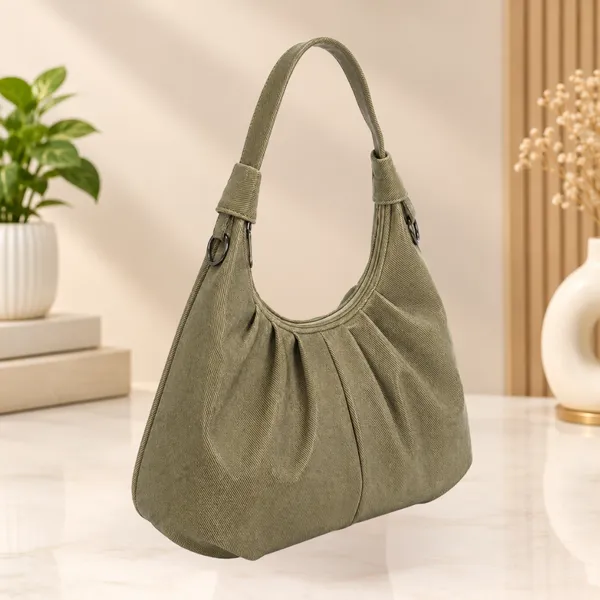 Olive_Fabric_Padded_Tote_Bag_for_Women