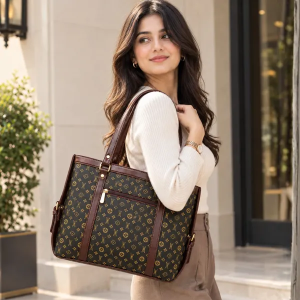 Brown_Monogram_Print_Tote_Bag_for_Women