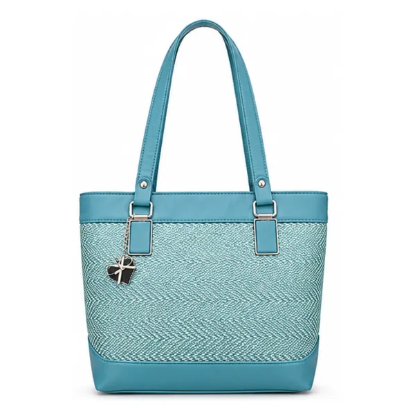 Blue_Textured_Tote_Bag_for_Women
