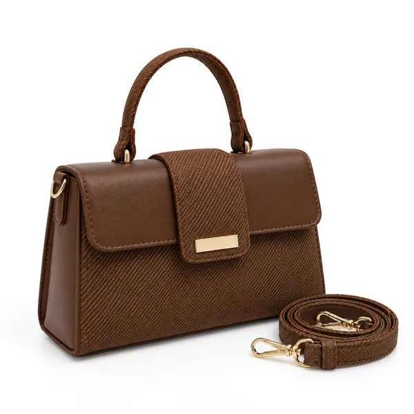 Brown_Textured_Structured_Handbag_for_Women