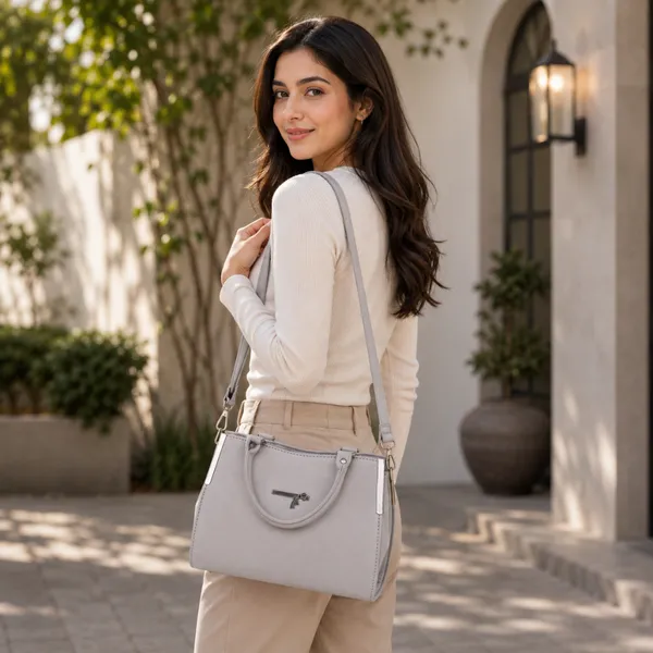Grey_Faux_Leather_Structured_Handbag_for_Women