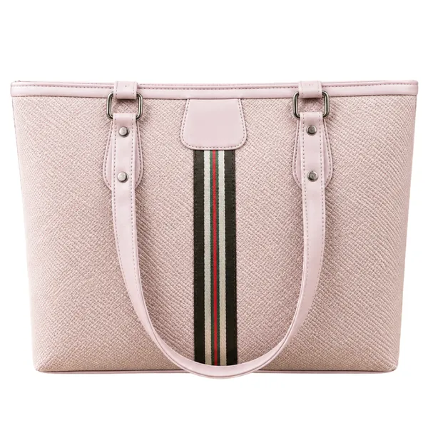 Pink_Textured_Tote_Handbag_for_Women