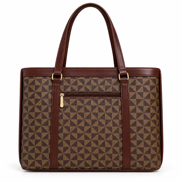 Brown_Printed_Structured_Tote_Bag_for_Women