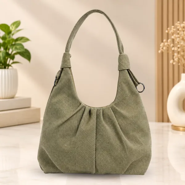 Olive_Fabric_Padded_Tote_Bag_for_Women
