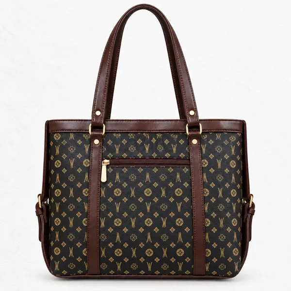 Brown_Monogram_Print_Tote_Bag_for_Women