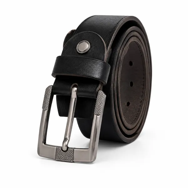 Black_Faux_Leather_Adjustable_Belt_for_Men