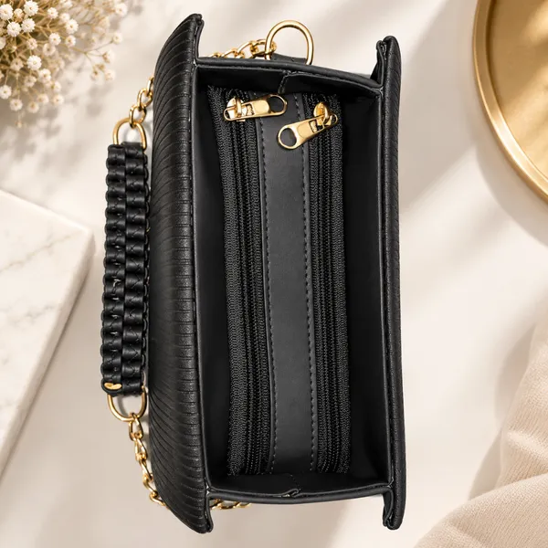 Black_Textured_Crossbody_Sling_Bag_for_Women