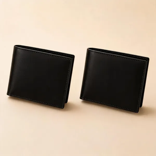 Black_Pu_Leather_Bi-Fold_Wallet_For_Men_-_Pack_Of_2