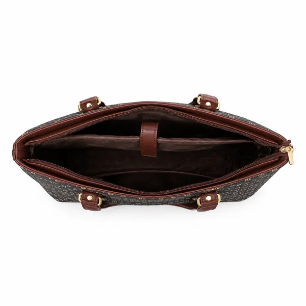 Brown_Synthetic_Leather_Tote_Bag_For_Women