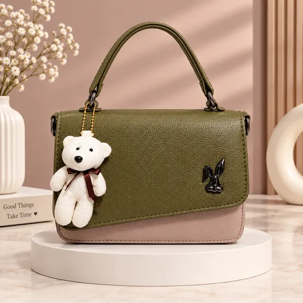 Olive_Faux_Leather_Structured_Shoulder_Bag_for_Women