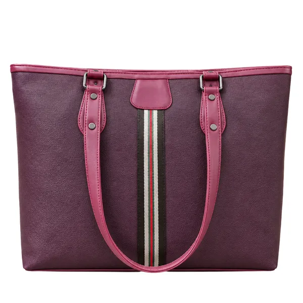 Maroon_Textured_Tote_Handbag_for_Women