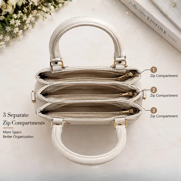 White_Structured_Handbag_For_Women