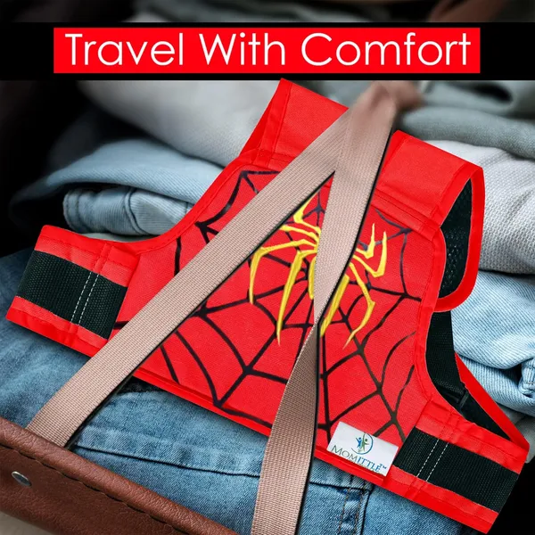Red_Polyester_Two_Wheeler_Safety_Belt_For_Kids_For_Baby