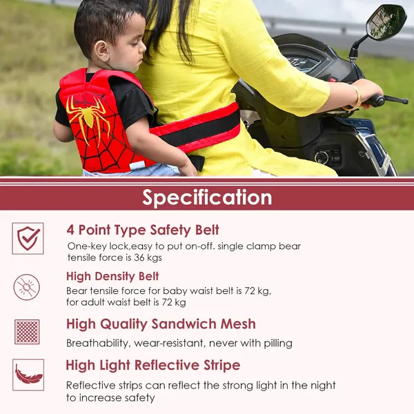 Red_Polyester_Two_Wheeler_Safety_Belt_For_Kids_For_Baby