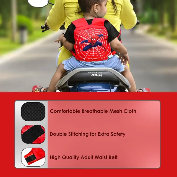 Red_Polyester_Two_Wheeler_Safety_Belt_For_Kids_For_Baby