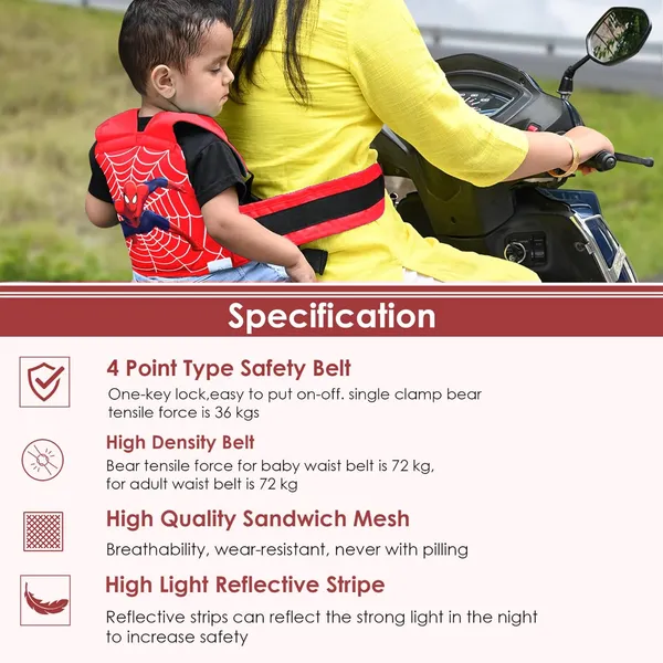 Red_Polyester_Two_Wheeler_Safety_Belt_For_Kids_For_Baby
