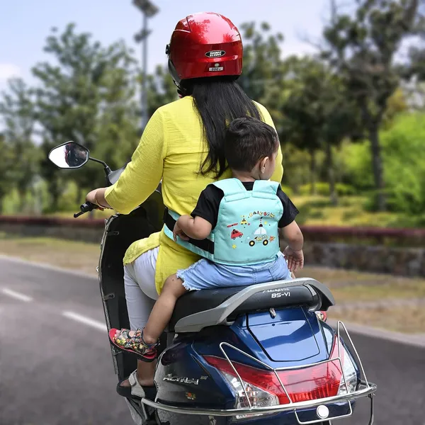 Blue_Polyester_Kids_Motorcycle_Safety_Harness_For_Baby