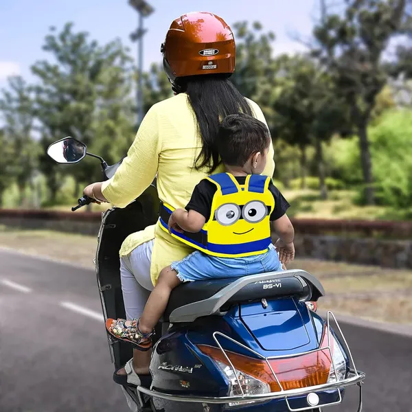 Yellow_Polyester_Two_Wheeler_Safety_Belt_For_Kids_For_Baby