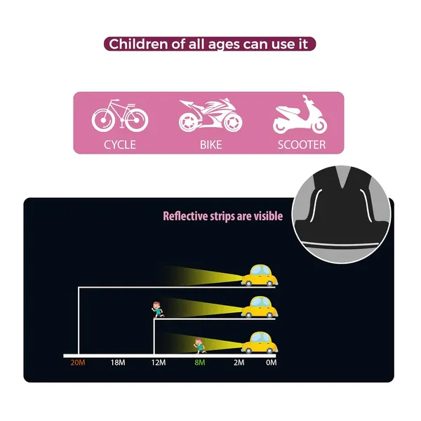 Pink_Polyester_Kids_Motorcycle_Safety_Harness_For_Baby