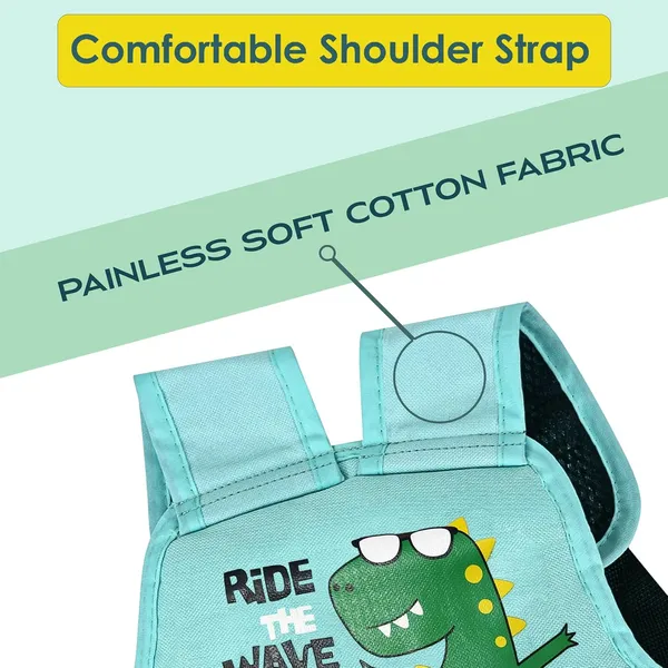 Green_Polyester_Kids_Motorcycle_Safety_Harness_For_Baby