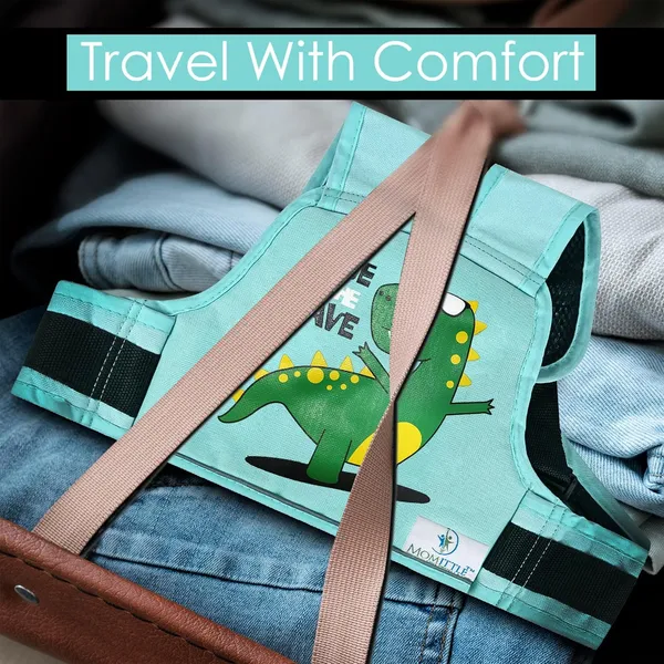 Green_Polyester_Kids_Motorcycle_Safety_Harness_For_Baby