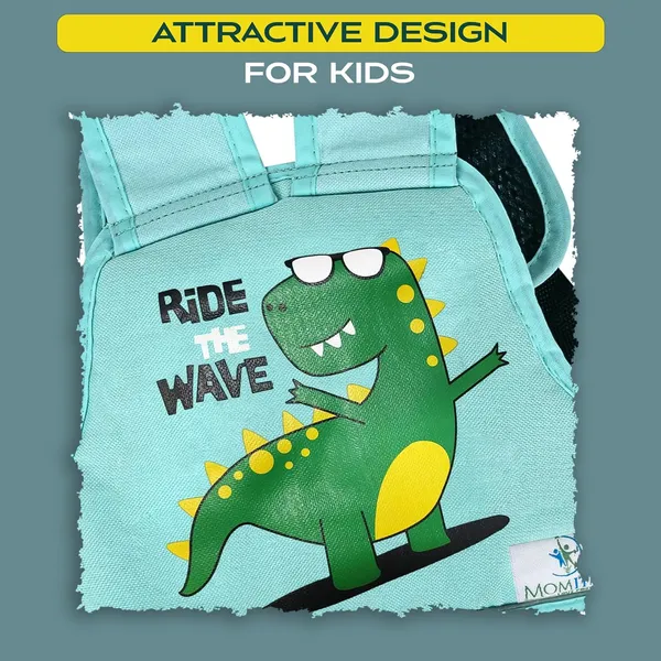 Green_Polyester_Kids_Motorcycle_Safety_Harness_For_Baby