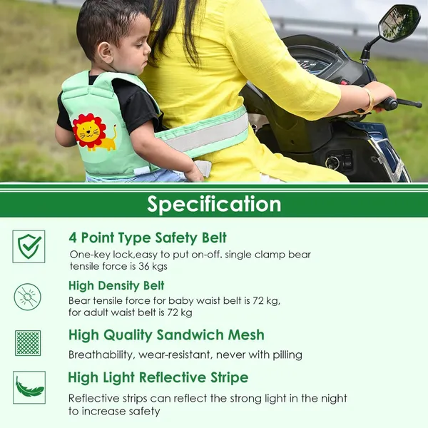 Seablue_Polyester_Kids_Safety_Belt_For_Two_Wheeler_With_Reflective_Strips_For_Baby