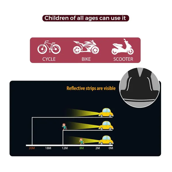 Pink_Polyester_Kids_Motorcycle_Safety_Harness_For_Baby