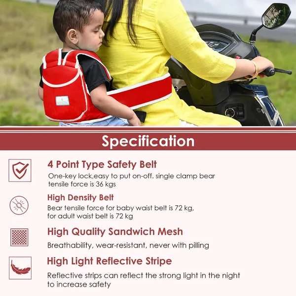 Red_Polyester_Two_Wheeler_Safety_Belt_For_Kids_For_Baby