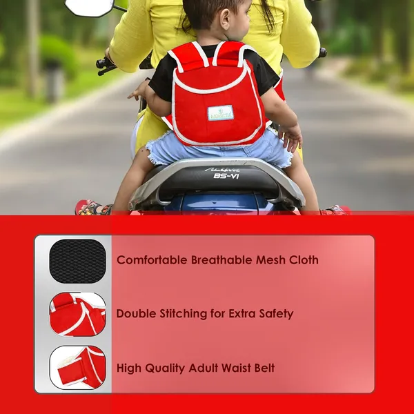 Red_Polyester_Two_Wheeler_Safety_Belt_For_Kids_For_Baby