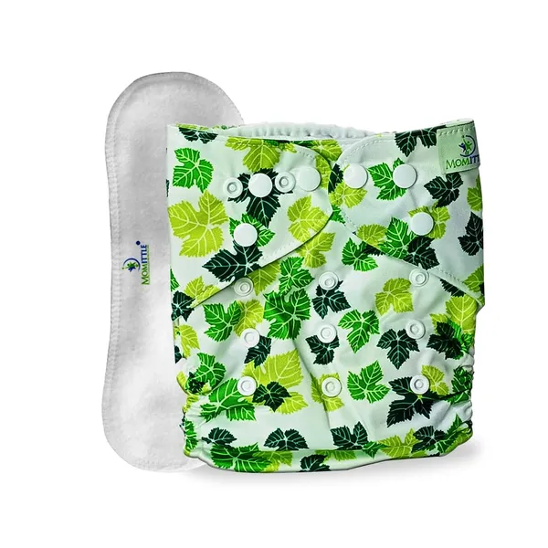 Green_Plastic_Cloth_Diaper_With_Insert_For_Baby