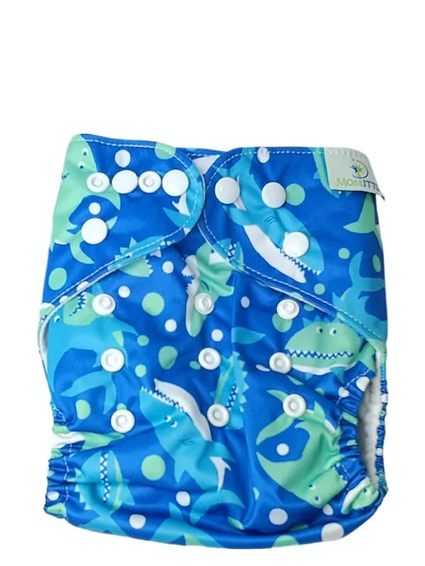 Green_Cotton,_Plastic_Cotton_Cloth_Diaper_With_Organic_Insert_For_Home