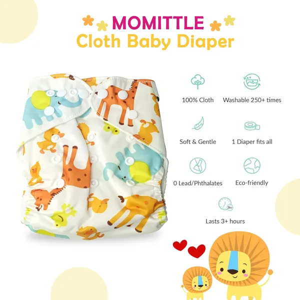 Pink_Plastic_Adjustable_Reusable_Cloth_Diaper_With_Insert_For_Baby