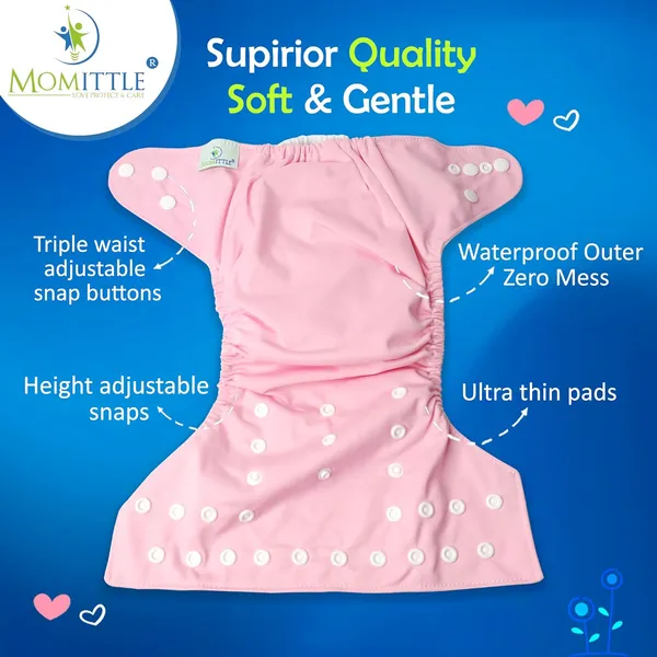 Pink_Plastic_Cotton_Cloth_Diaper_With_Insert_For_Baby