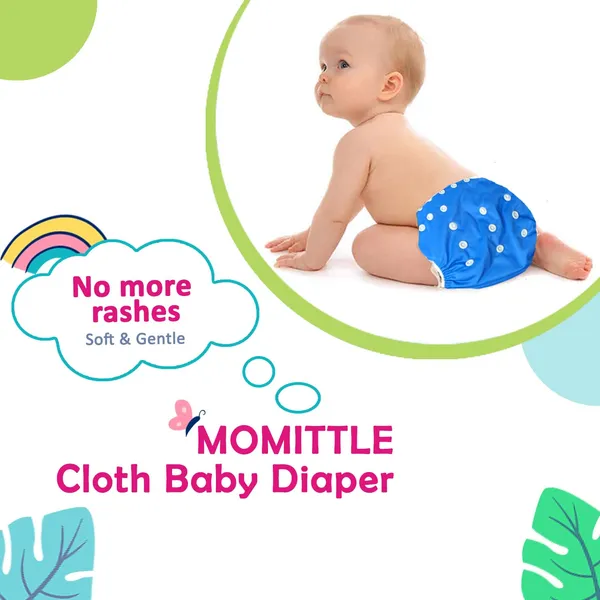 Blue_Cotton_Cloth_Diaper_With_Booster_Insert_For_Baby
