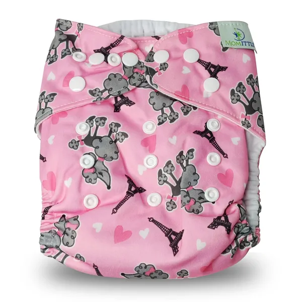Pink_White_Cotton_Cloth_Diaper_With_Booster_Insert_For_Baby