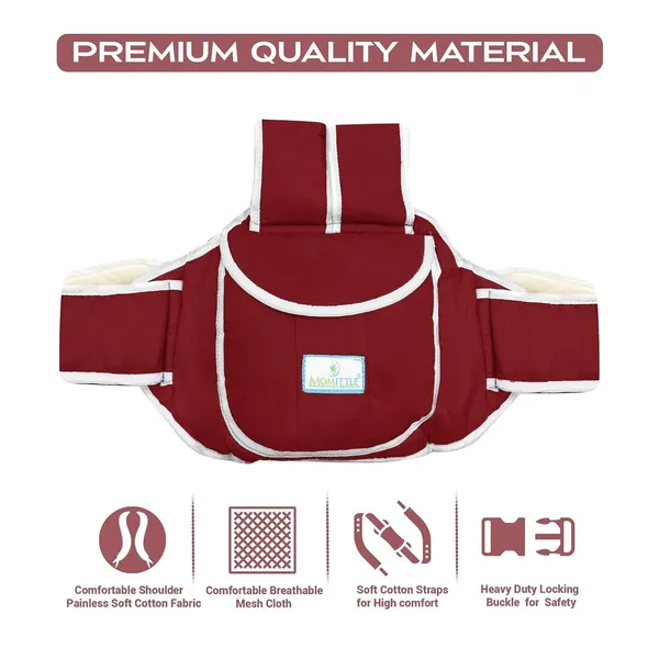 Maroon_Polyester_Baby_Safety_Belt_For_Two_Wheeler_For_Baby