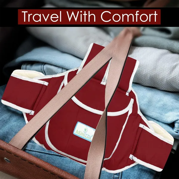 Maroon_Polyester_Baby_Safety_Belt_For_Two_Wheeler_For_Baby